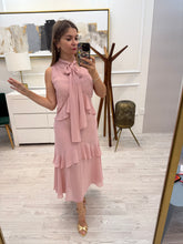 Cargar imagen en el visor de la galería, ZINNIA - Vestido palo de rosa