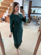 Cargar imagen en el visor de la galería, BERTA - Maxi vestido verde botella