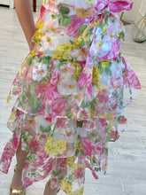 Cargar imagen en el visor de la galería, ROSIE - Vestido midi estampado tirantes