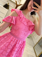 Cargar imagen en el visor de la galería, MERLINA - Maxi vestido rosa
