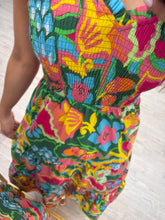 Cargar imagen en el visor de la galería, YARITZA - Maxi vestido estampado multicolor