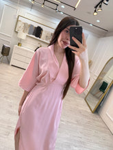 Cargar imagen en el visor de la galería, SIENNA - Maxi vestido rosa