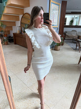 Cargar imagen en el visor de la galería, ARLINGTON - Vestido corto blanco