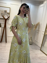 Cargar imagen en el visor de la galería, TELMA - Maxi vestido estampado