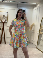 Cargar imagen en el visor de la galería, DEIDRE - Vestido corto estampado floral
