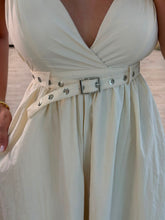 Cargar imagen en el visor de la galería, BARUC - Maxi vestido hueso