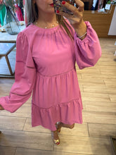 Cargar imagen en el visor de la galería, REINA - Vestido corto rosa