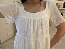 Cargar imagen en el visor de la galería, MILDRED - Vestido corto blanco