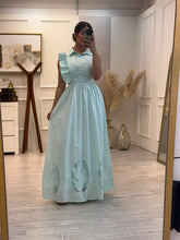 Cargar imagen en el visor de la galería, URSULA - Maxi vestido menta