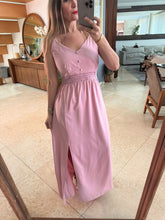 Cargar imagen en el visor de la galería, HEIRLYS - Maxi vestido rosa