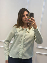Cargar imagen en el visor de la galería, NORA - Blusa menta manga larga