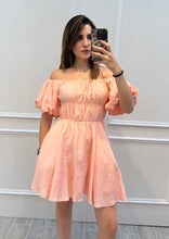 Cargar imagen en el visor de la galería, DREW - Vestido corto peach
