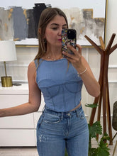 Cargar imagen en el visor de la galería, SALLY - Blusa azul