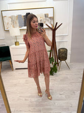 Cargar imagen en el visor de la galería, FRANCIA - Vestido corto estampado