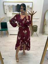 Cargar imagen en el visor de la galería, GWYNETH - Maxi vestido floral