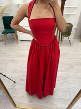 Cargar imagen en el visor de la galería, SELENA - Maxi vestido rojo