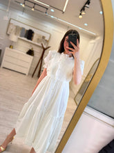 Cargar imagen en el visor de la galería, CARMELA - Maxi vestido blanco