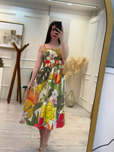 Cargar imagen en el visor de la galería, AMAIA - Maxi vestido estampado tropical
