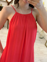 Cargar imagen en el visor de la galería, EVANGELINE - Maxi vestido rojo tirantes