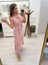 Cargar imagen en el visor de la galería, ZINNIA - Vestido palo de rosa