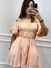 Cargar imagen en el visor de la galería, DREW - Vestido corto peach