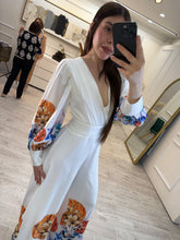 Cargar imagen en el visor de la galería, OPAL - Palazzo blanco estampado