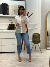 Cargar imagen en el visor de la galería, BARBARA - Camisa bicolor