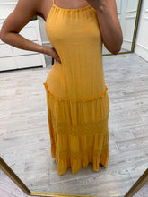 Cargar imagen en el visor de la galería, SERAFINA - Maxi vestido tirantes amarillo