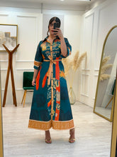 Cargar imagen en el visor de la galería, ROSE - Maxi vestido estampado