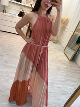 Cargar imagen en el visor de la galería, HEIDI - Maxi vestido salmón