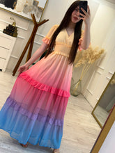 Cargar imagen en el visor de la galería, EVANIA - Maxi vestido multicolor