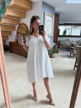 Cargar imagen en el visor de la galería, ALICIA - Vestido corto blanco