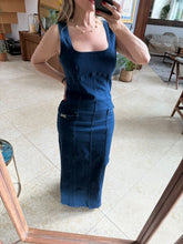 Cargar imagen en el visor de la galería, BERNABELLA - Maxi vestido denim