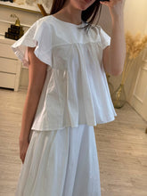 Cargar imagen en el visor de la galería, CALISTA - Set blusa y falda blanco