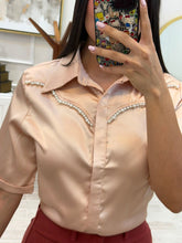 Cargar imagen en el visor de la galería, EVA - Camisa satinada