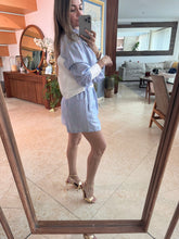 Cargar imagen en el visor de la galería, BELLAMY - Set blusa y short rayas