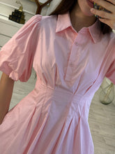 Cargar imagen en el visor de la galería, NINFA - Vestido corto rosa