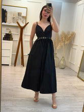 Cargar imagen en el visor de la galería, DUNE - Maxi vestido negro