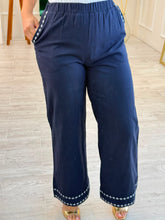 Cargar imagen en el visor de la galería, CERSEI - Pantalon azul marino