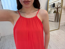 Cargar imagen en el visor de la galería, EVANGELINE - Maxi vestido rojo tirantes