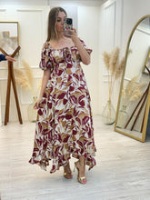 Cargar imagen en el visor de la galería, NINA - Maxi vestido estampado