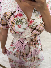 Cargar imagen en el visor de la galería, LETICIA - Maxi vestido estampado patchwork