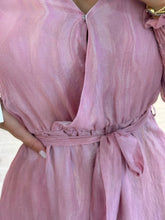 Cargar imagen en el visor de la galería, WHITNEY - Vestido corto rosa viejo