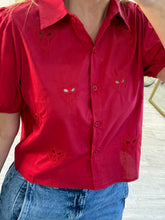Cargar imagen en el visor de la galería, REAGAN - Camisa roja manga corta