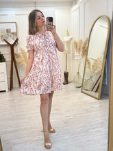 Cargar imagen en el visor de la galería, JILL - Vestido estampado blanco