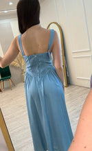 Cargar imagen en el visor de la galería, ELODIE - Maxi vestido azul