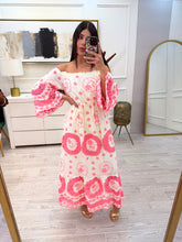 Cargar imagen en el visor de la galería, LUCINE - Maxi vestido estampado