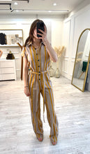 Cargar imagen en el visor de la galería, RHEA - Palazzo naranja rayas