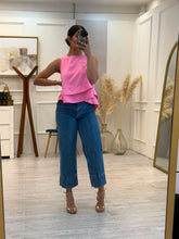 Cargar imagen en el visor de la galería, RAIN - Blusa rosa sin mangas