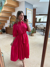 Cargar imagen en el visor de la galería, DANAE - Maxi vestido rojo